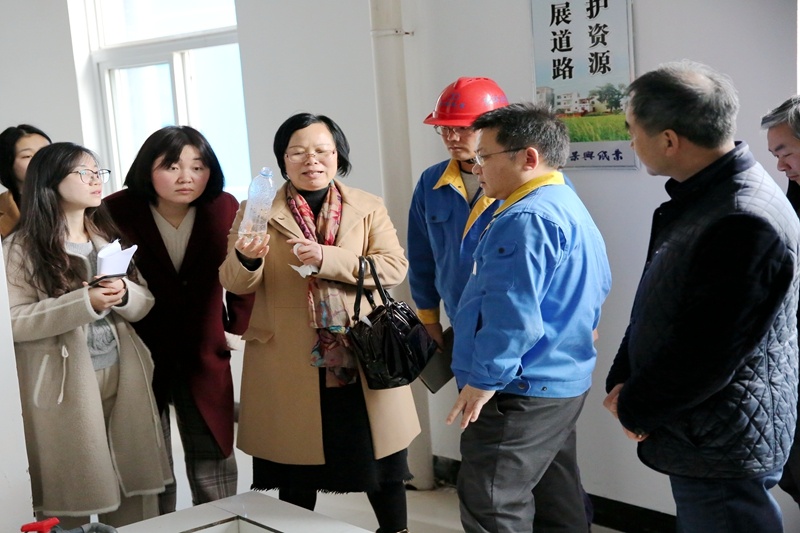 2019年3月8日，時任浙江省水利廳水資源管理處副調(diào)研員沈仁英蒞臨景興調(diào)研指導