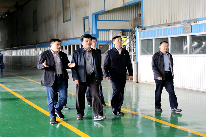 2019年5月8日，時任國家水利部原總工程師、水利部參咨委副主任委員汪洪蒞臨景興紙業(yè)調(diào)研節(jié)水工作